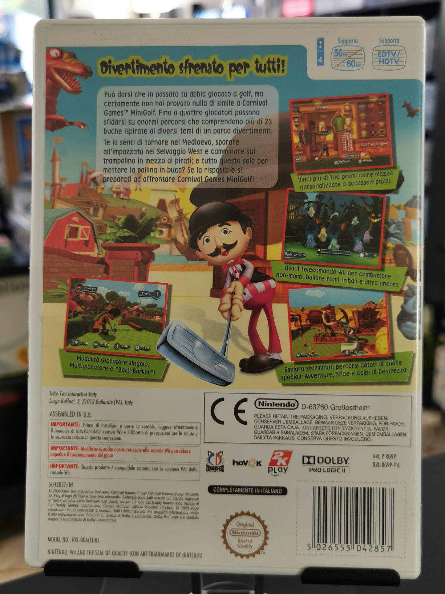 Carnival Games MiniGolf (Wii)