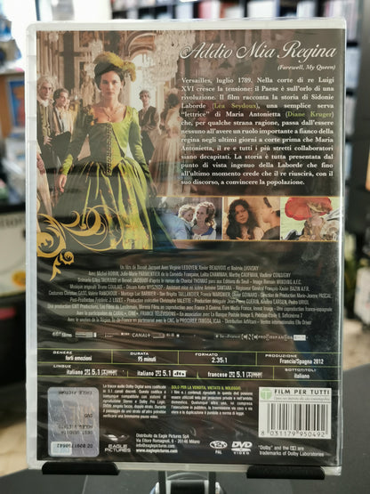 Addio Mia Regina (DVD) *Nuovo