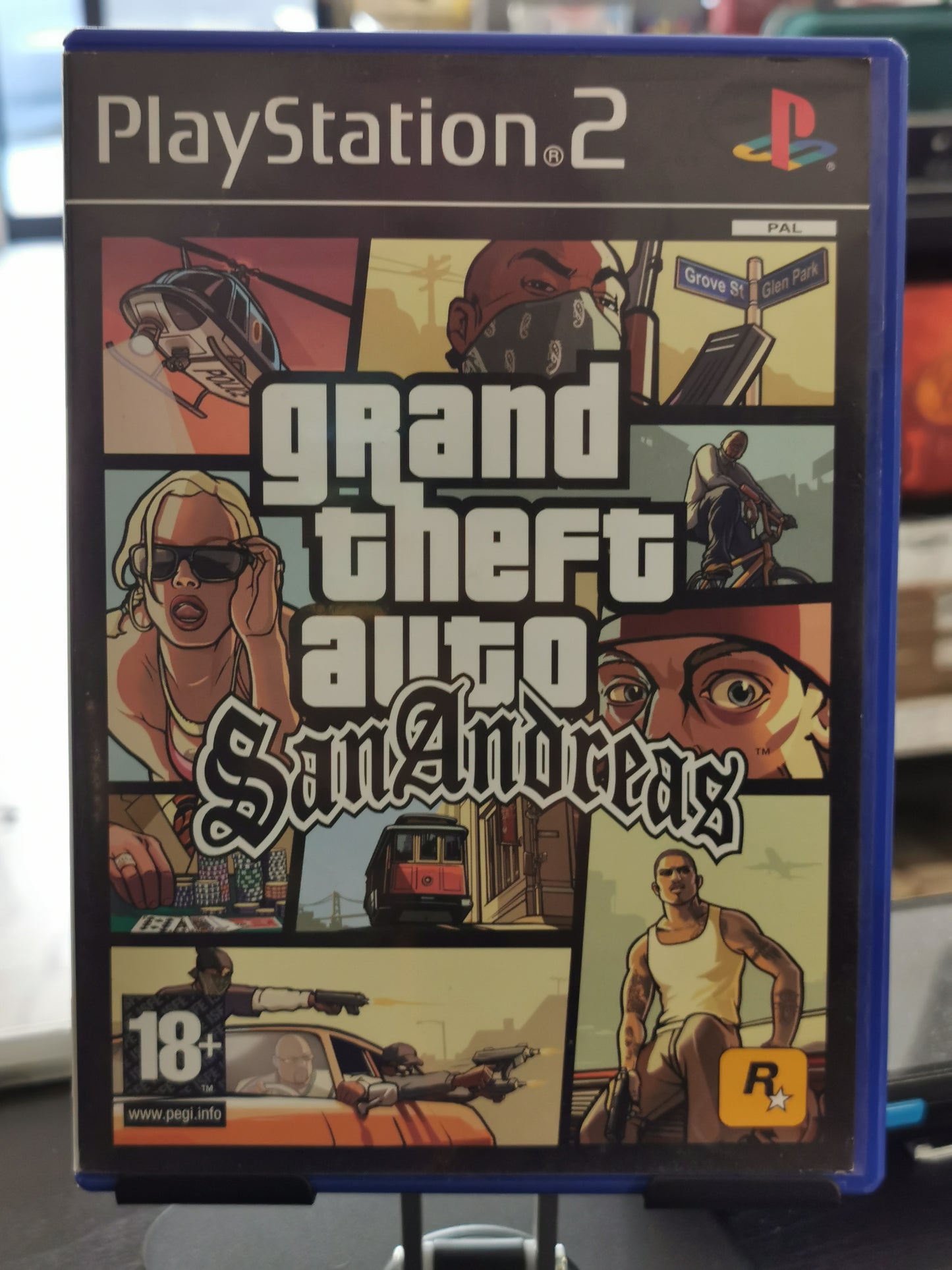 Grand Theft Auto: San Andreas (PS2) - No Mappa