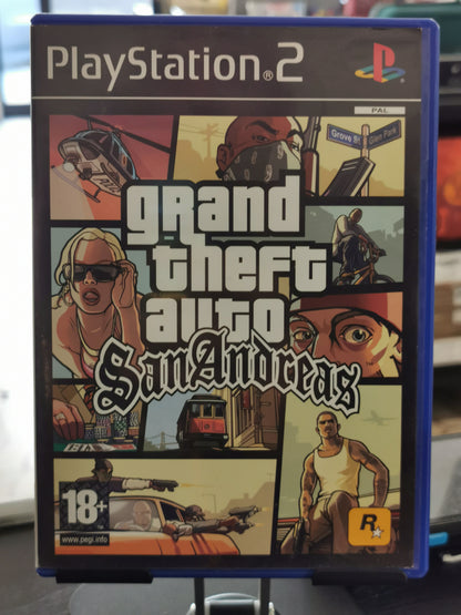 Grand Theft Auto: San Andreas (PS2) - No Mappa