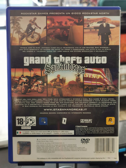 Grand Theft Auto: San Andreas (PS2) - No Mappa