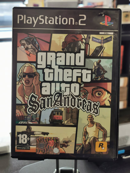 Grand Theft Auto: San Andreas (PS2) NO Mappa/Manuale