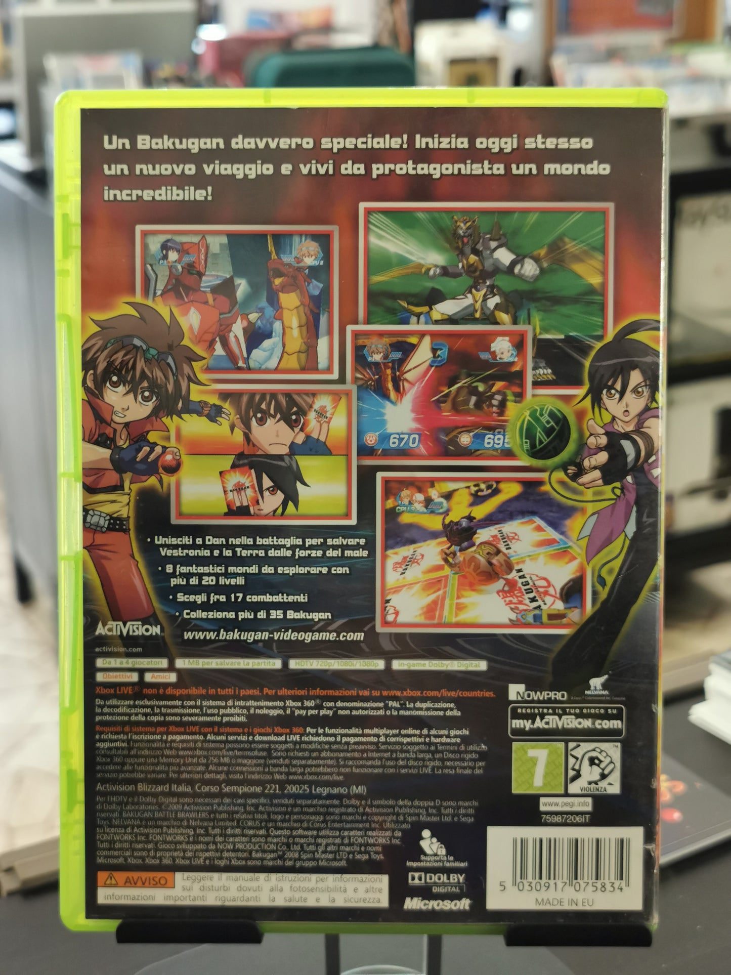 Bakugan Battle Brawlers (Xbox 360)