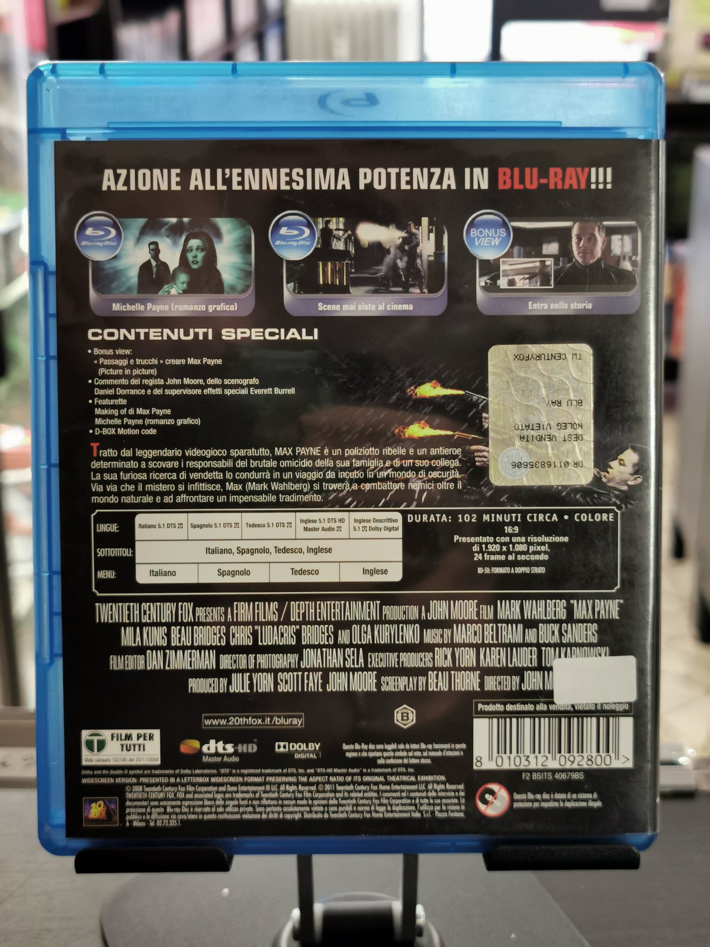 Max Payne - Versione Estesa (Blu-ray)