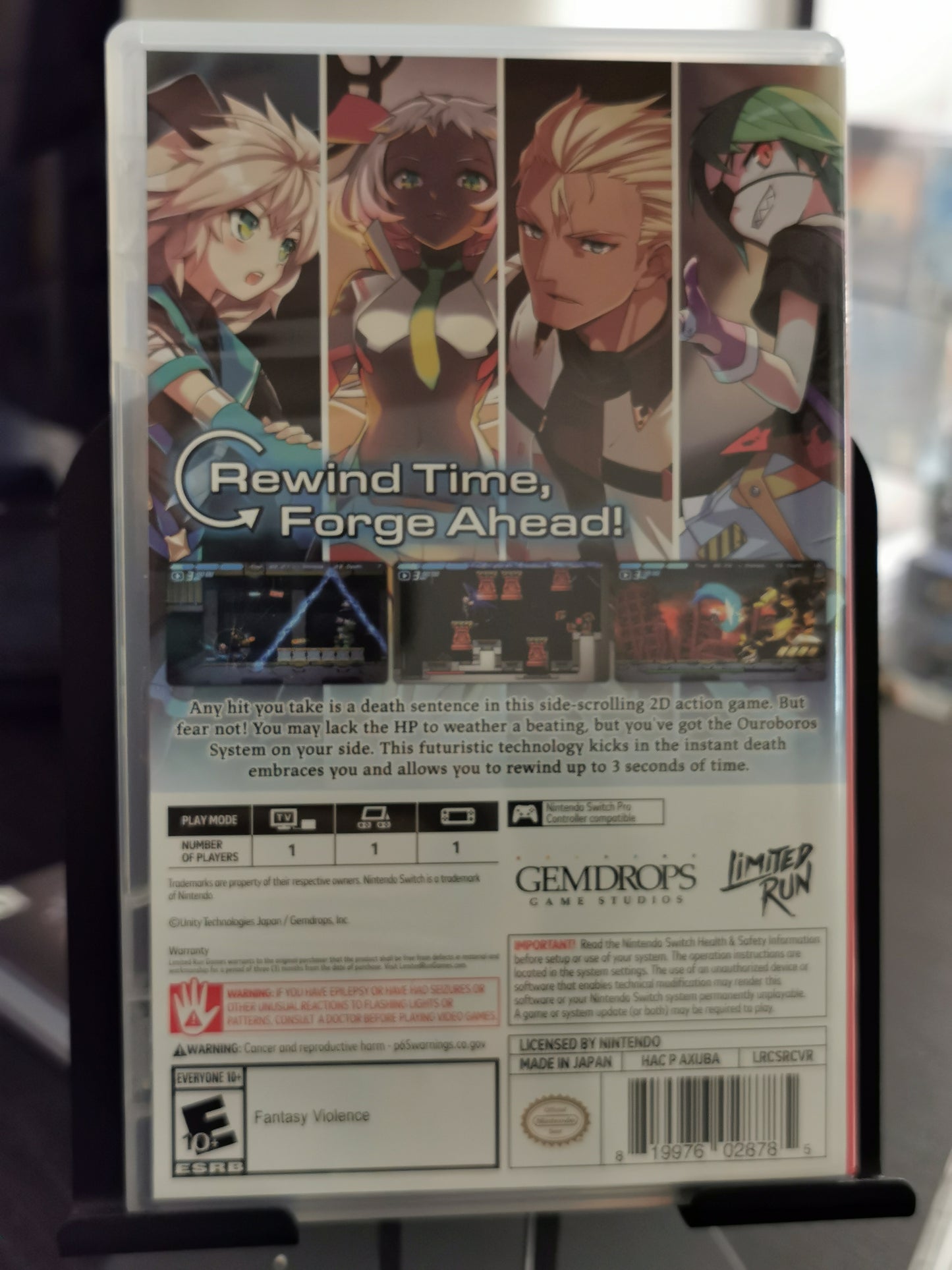 Cogen: Sword of Rewind (Switch)