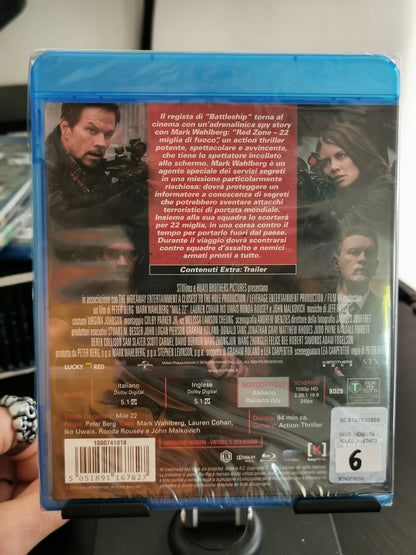 Red Zone - 22 Miglia di Fuoco (Blu-ray) *Nuovo