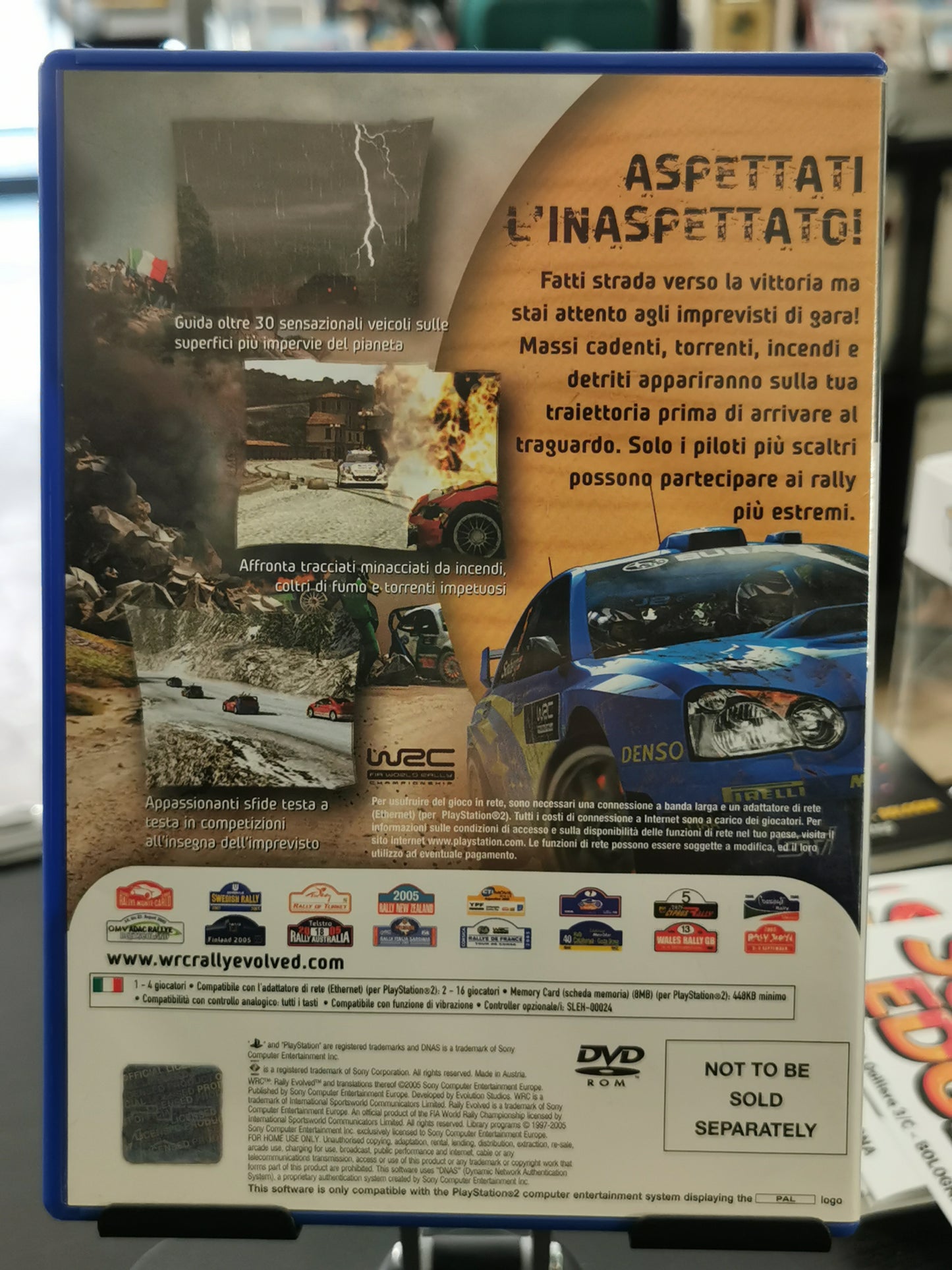 WRC: Rally Evolved (PS2)