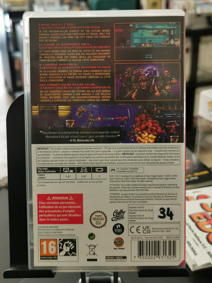 Huntdown (Switch) + Pins Set