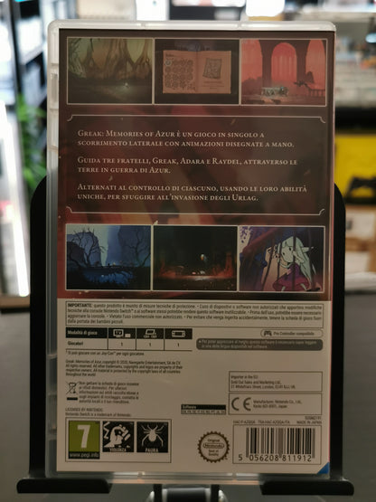 Greak: Memories of Azur (Switch)