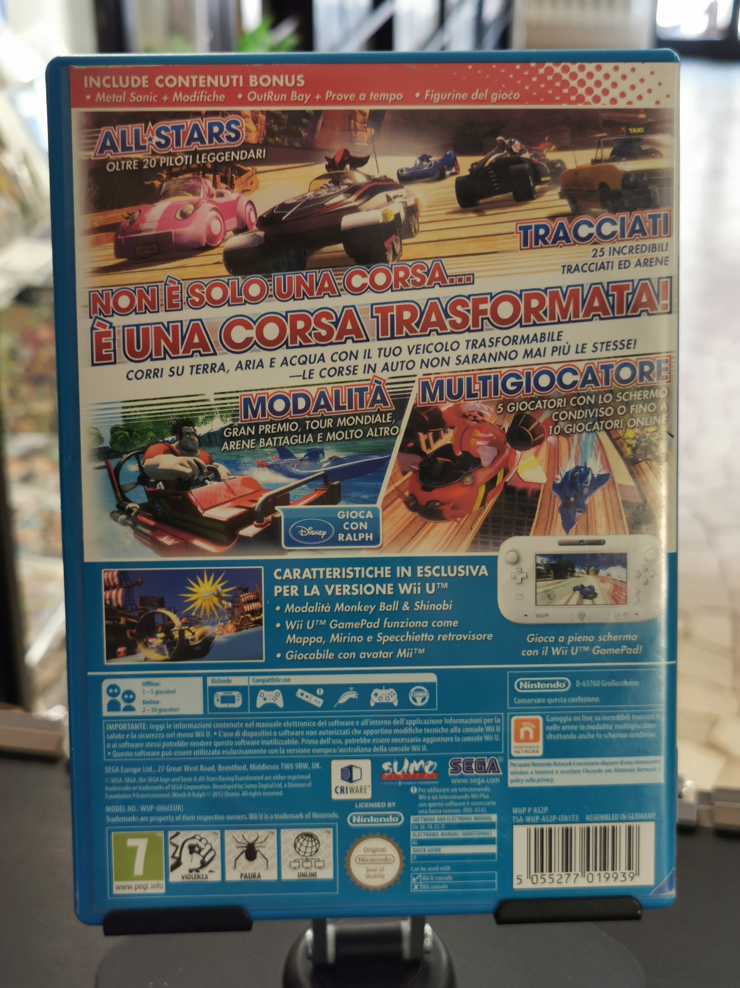 Sonic & All-Stars Racing Transformed - Special Edition (Wii U)