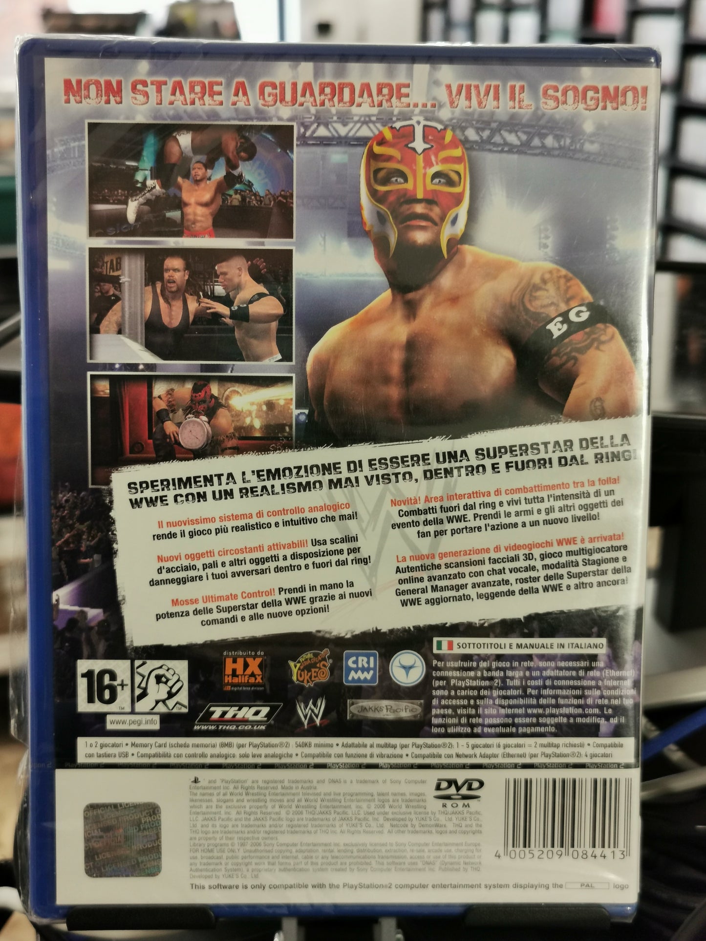 WWE SmackDown vs. Raw 2007 (PS2) *Nuovo