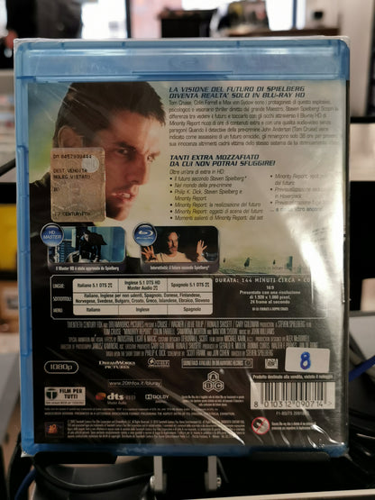 Minority Report (Blu-ray) *Nuovo