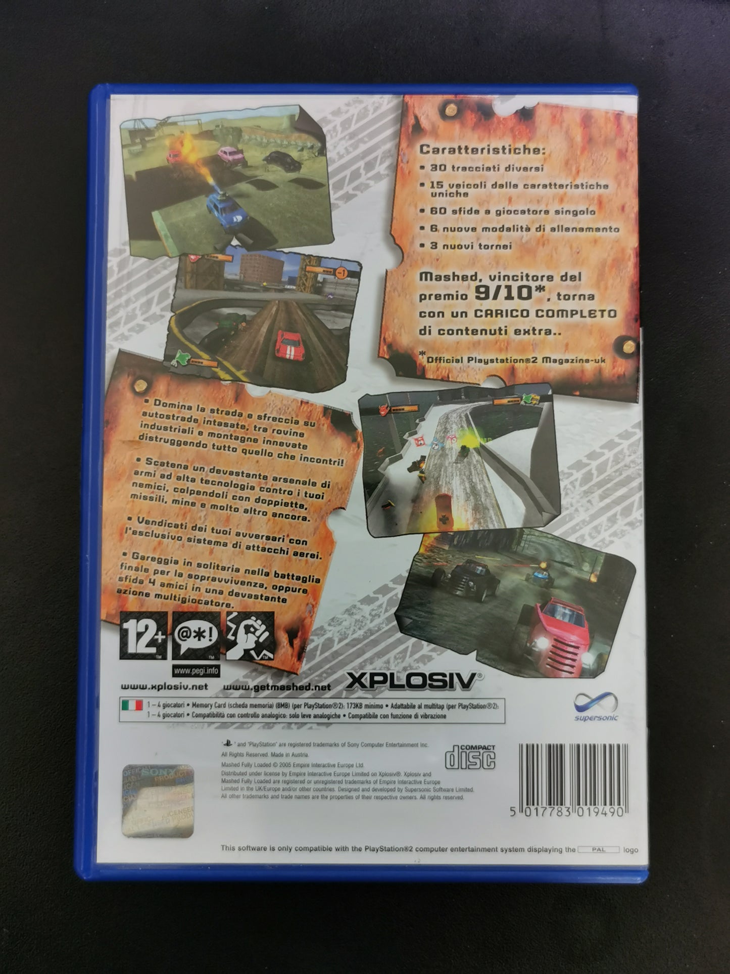 Mashed: Fully Loaded (PS2) - No Manuale