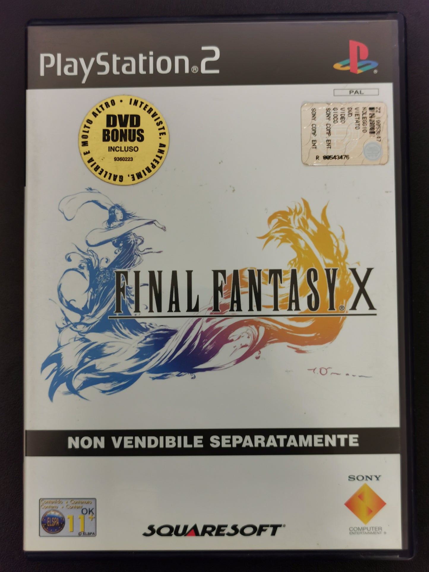 Final Fantasy X (PS2) - Dvd Bonus Incluso