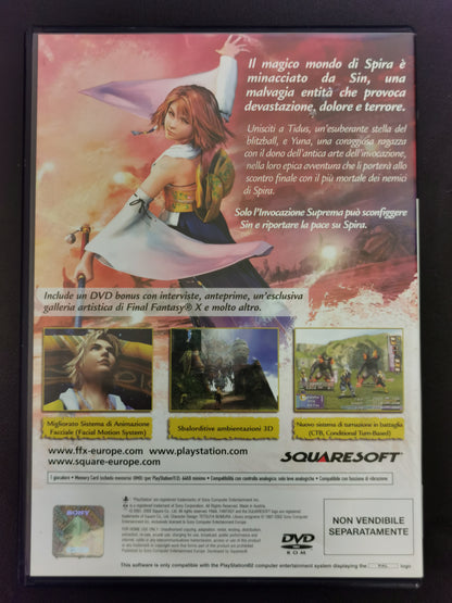 Final Fantasy X (PS2) - Dvd Bonus Incluso