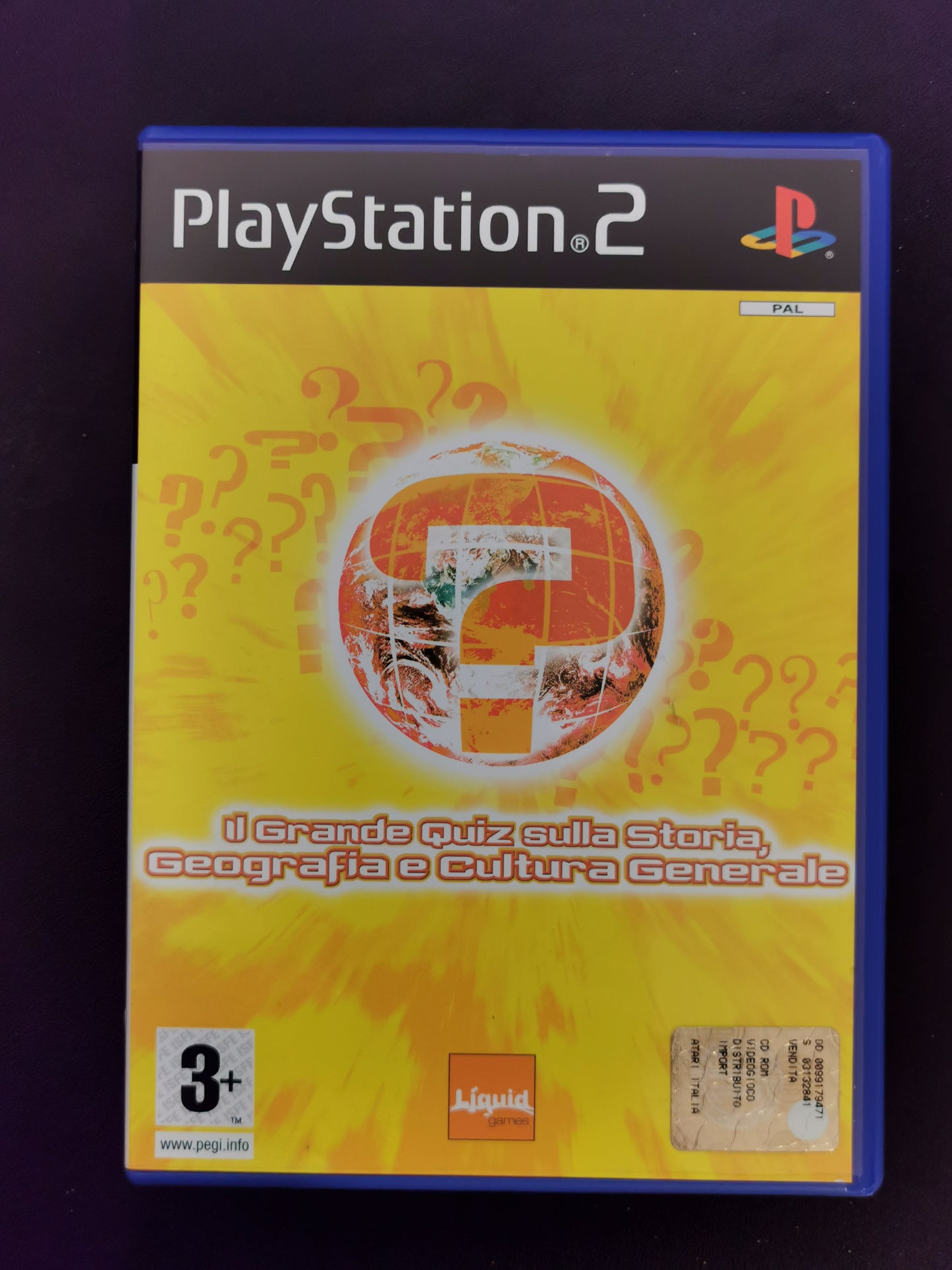 Il Grande Quiz sulla Storia, Geografia e Cultura Generale (PS2)