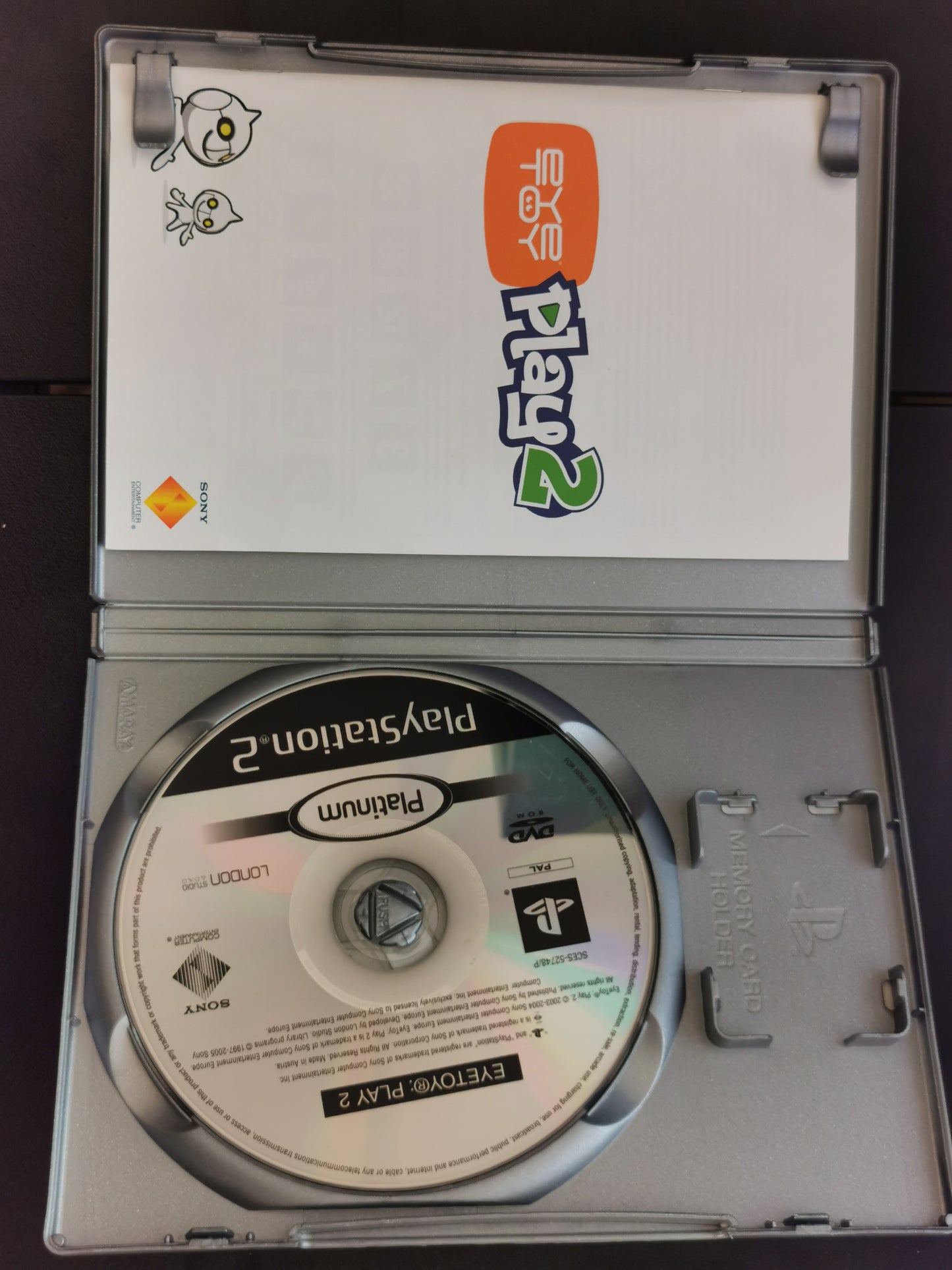 EyeToy Play 2 (PS2) - Platinum