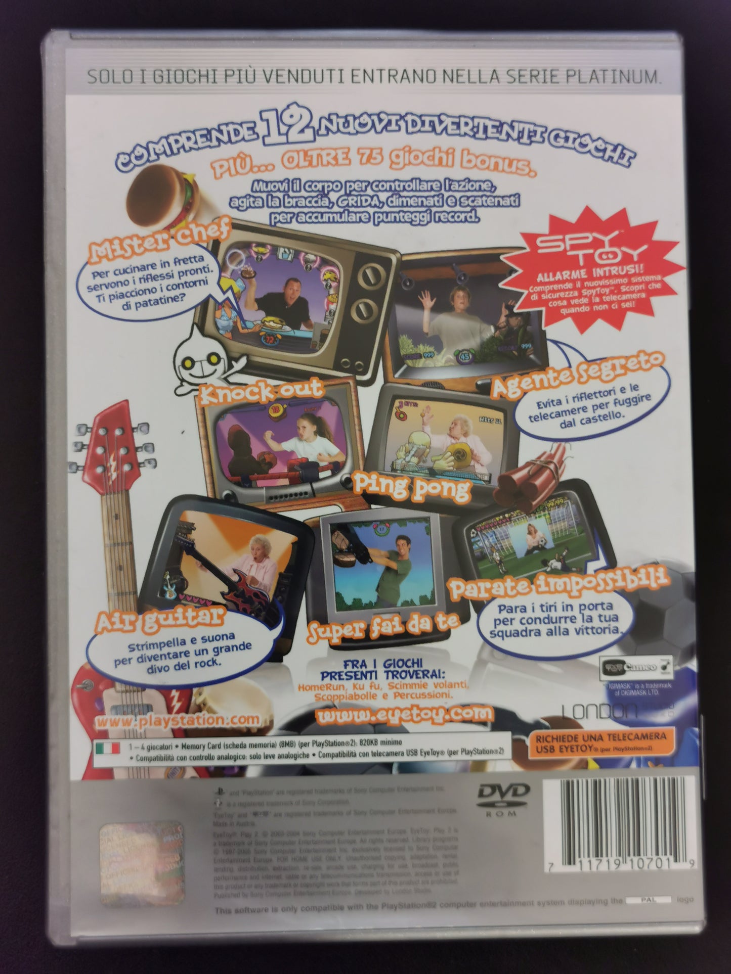 EyeToy Play 2 (PS2) - Platinum
