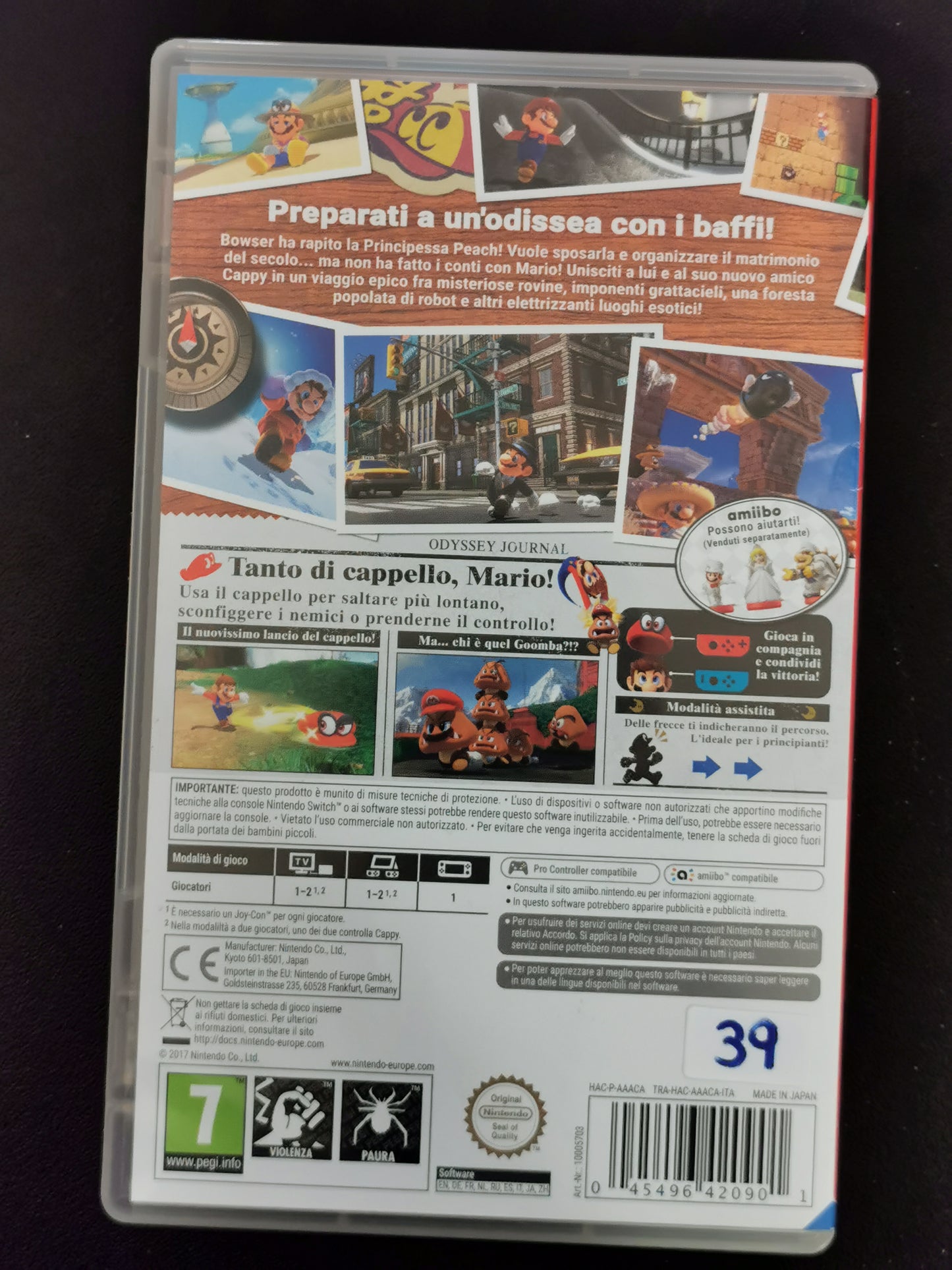 Super Mario Odyssey (Switch)