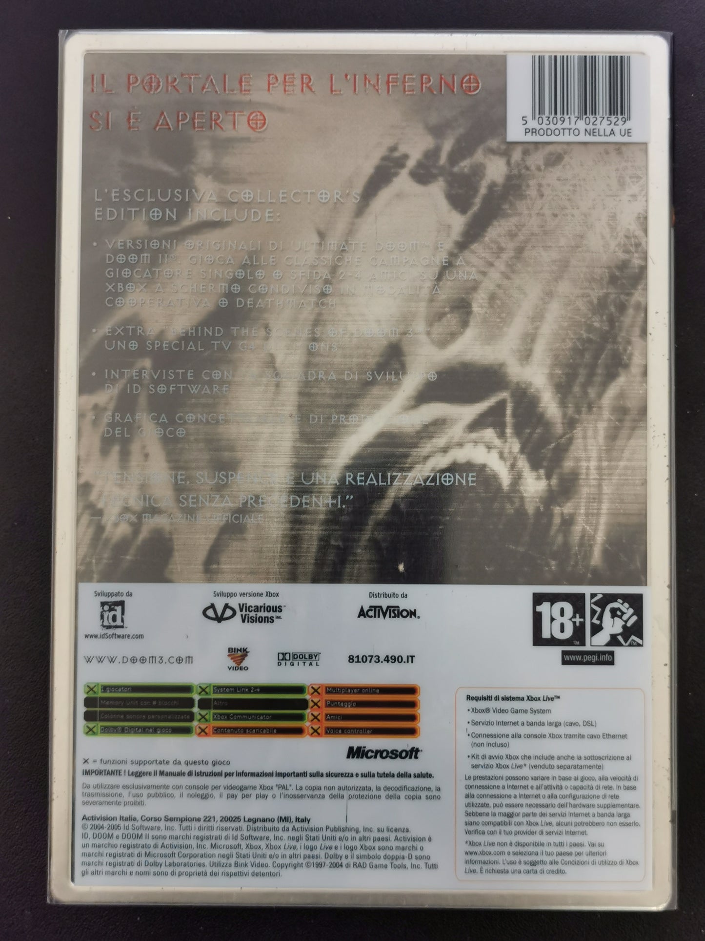 Doom 3: Limited Collector’s Edition (Xbox)