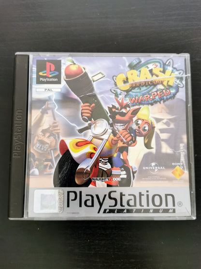 Crash Bandicoot 3: Warped (PS1) - Platinum