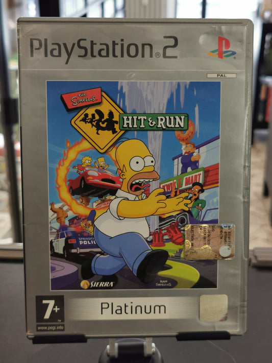 The Simpsons: Hit & Run (PS2) - Platinum - No Manuale