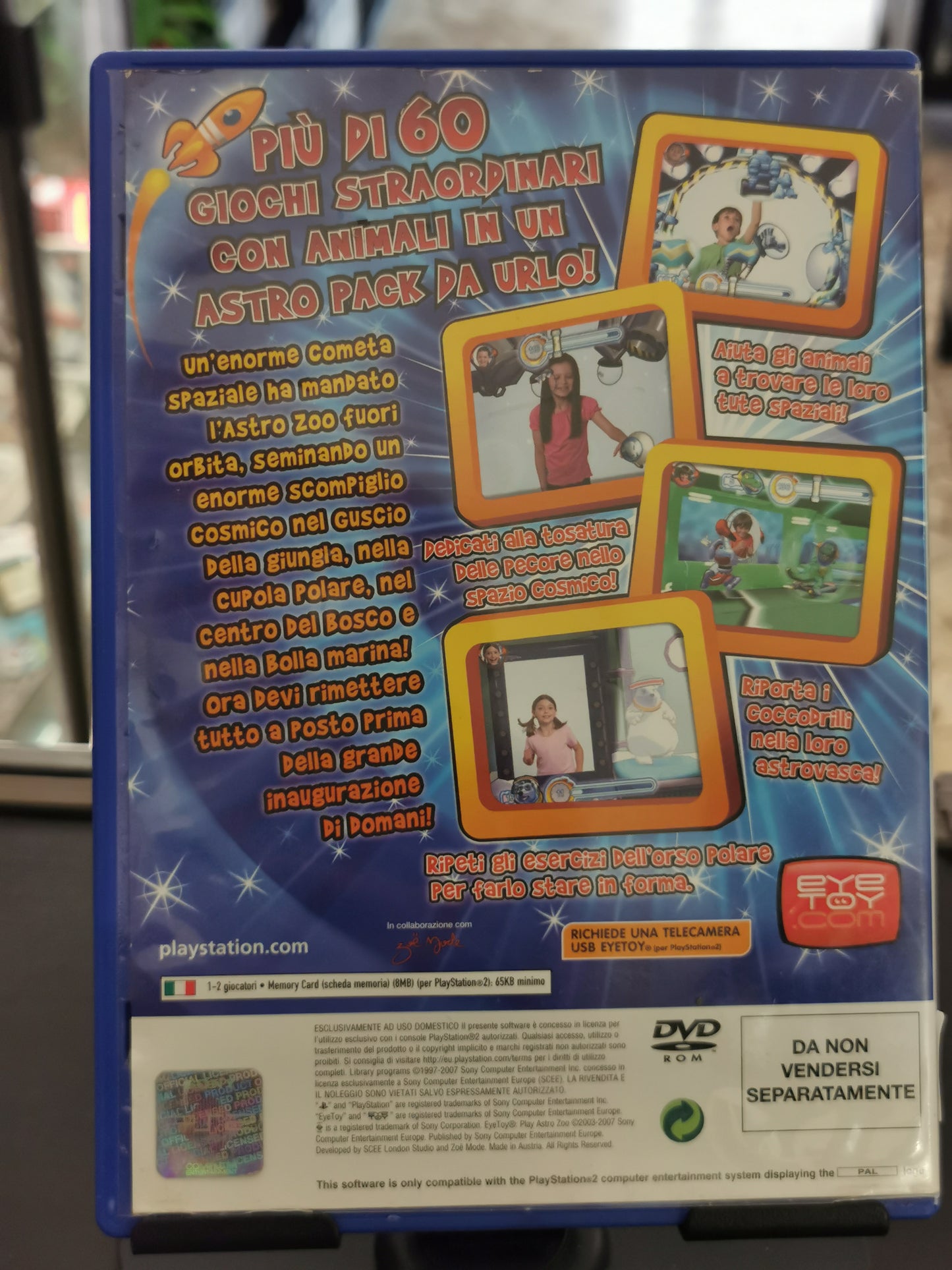 EyeToy Play: Astro Zoo (PS2)