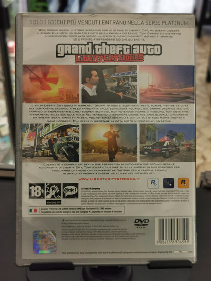 Grand Theft Auto: Liberty City Stories (PS2) - Platinum