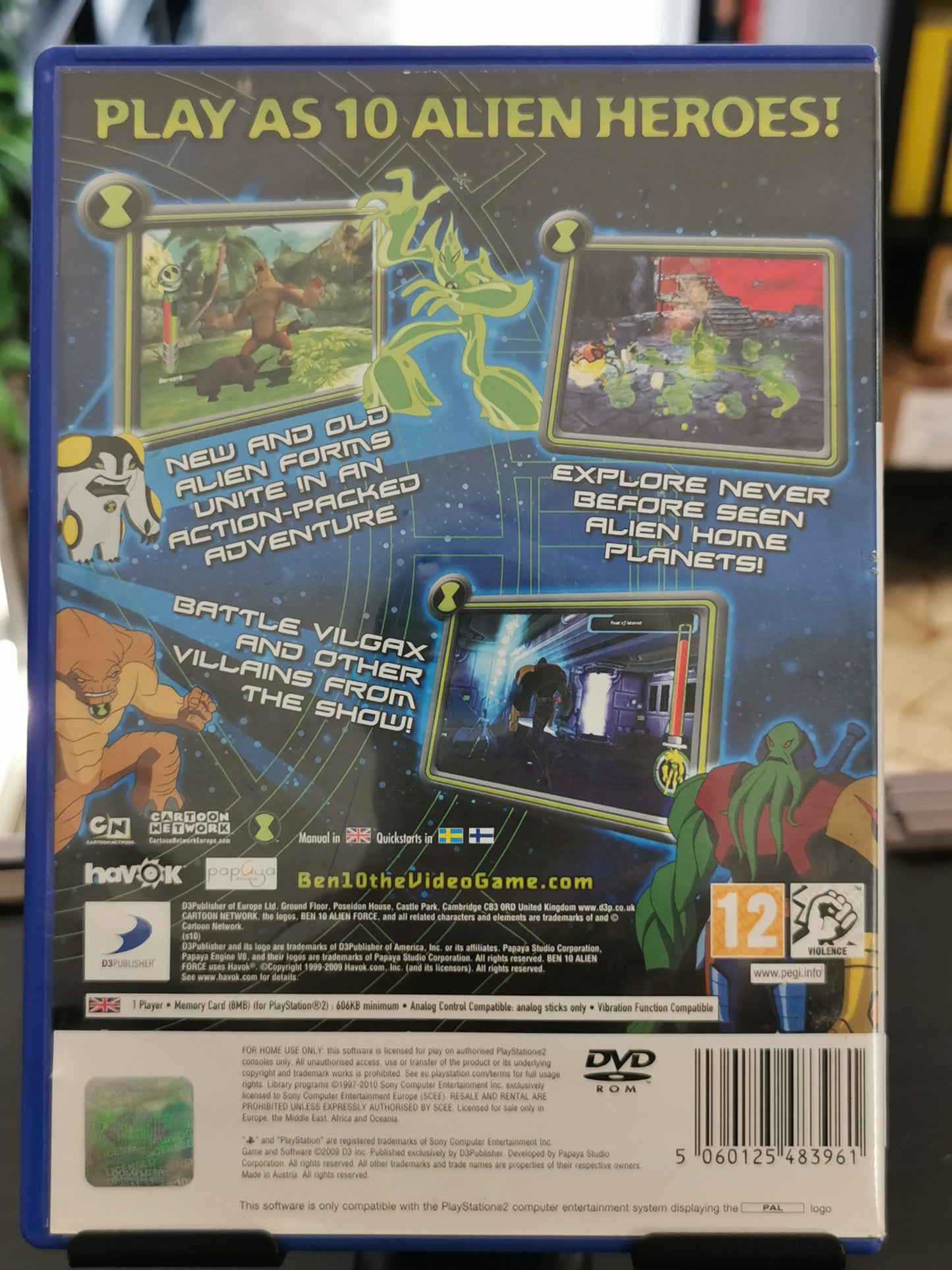 Ben 10 Alien Force: Vilgax Attacks (PS2)
