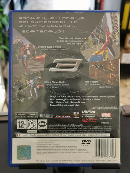Spider-Man 3 (PS2) - No Manuale