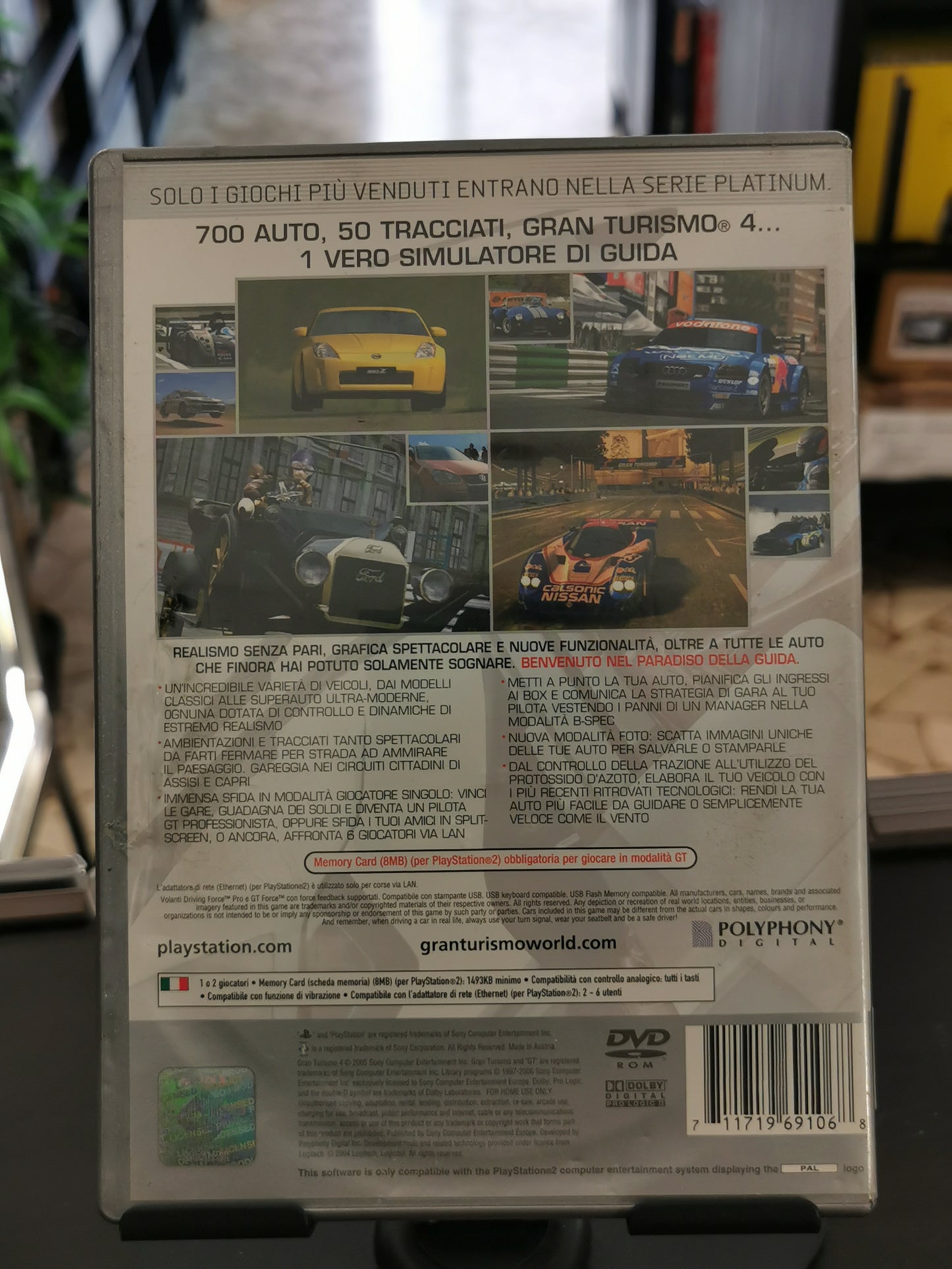 Gran Turismo 4 (PS2) - Platinum