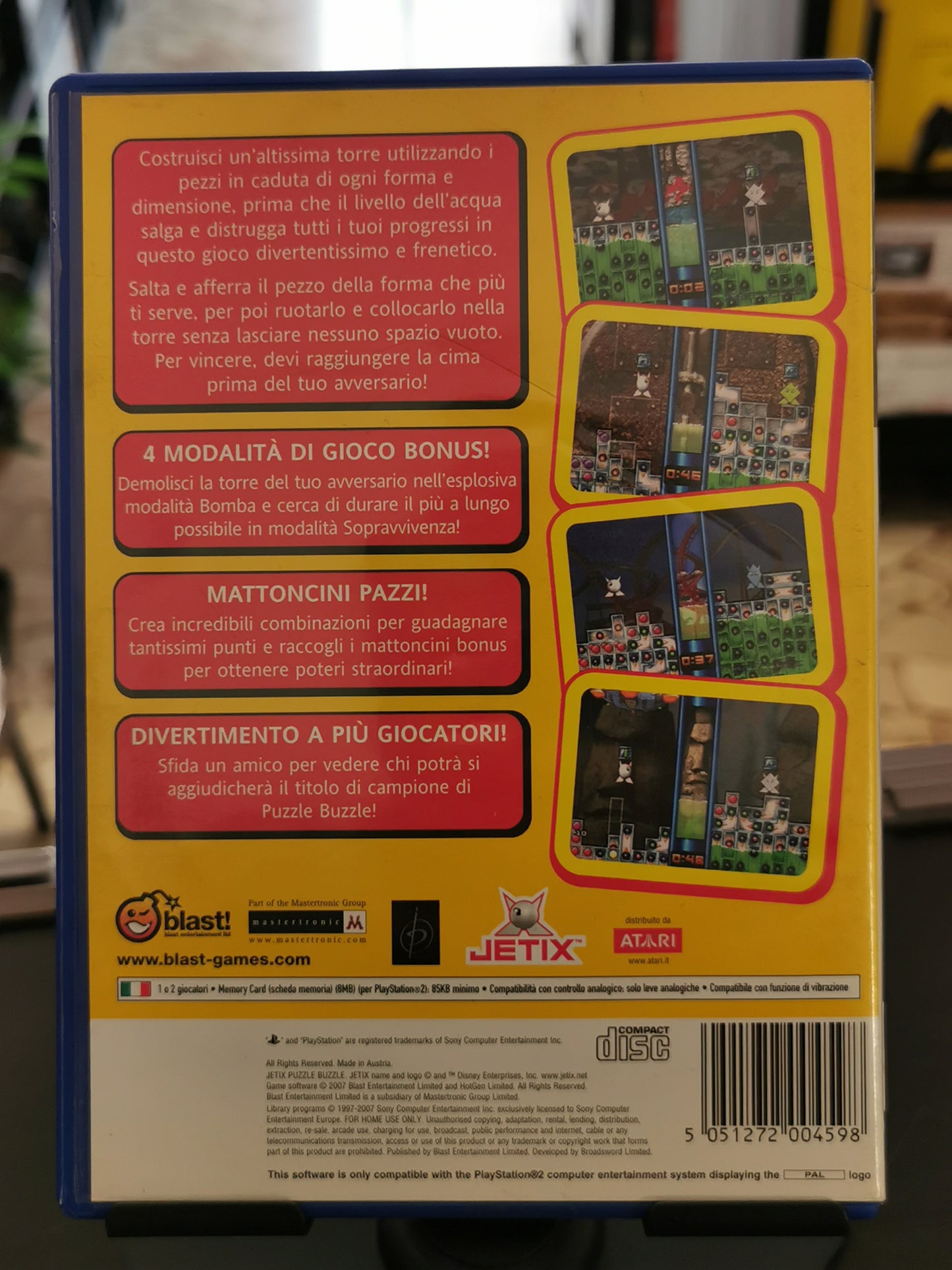 Puzzle Buzzle (PS2) - No Manuale