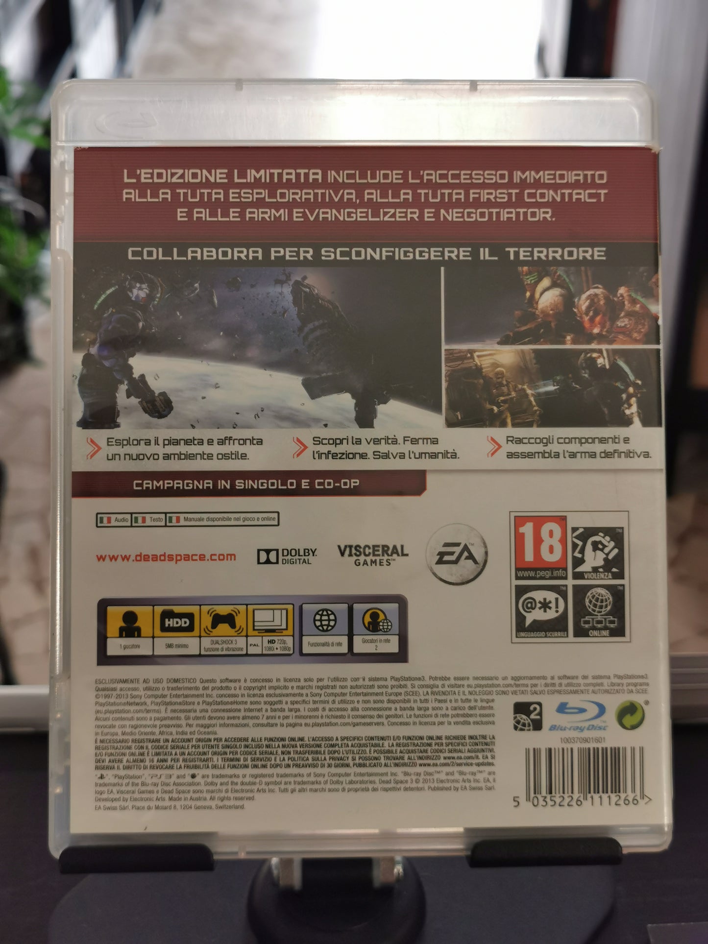 Dead Space 3 (PS3) - No Manuale