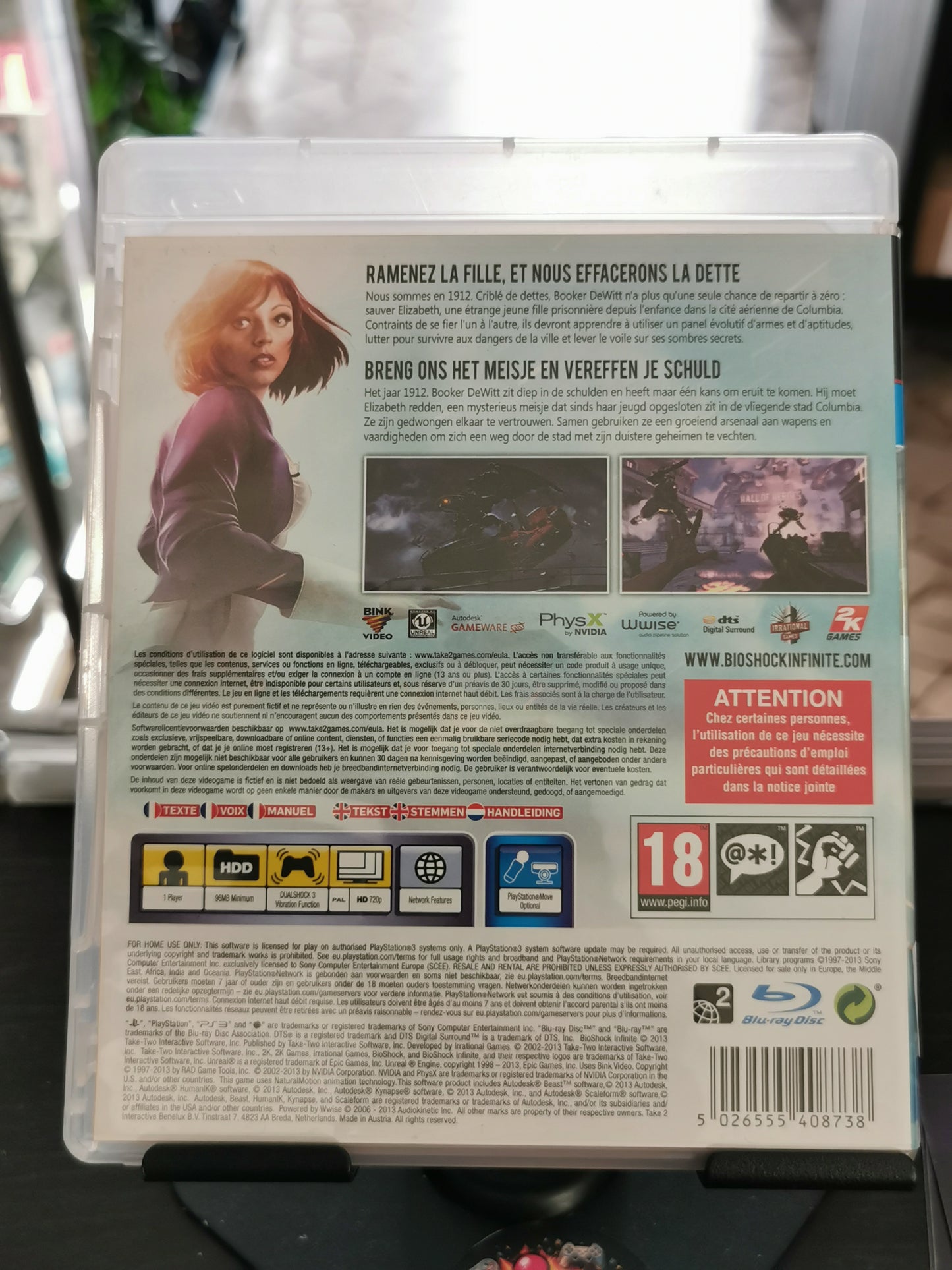 BioShock Infinite (PS3) - No Manuale