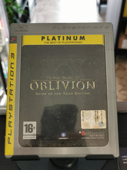 The Elder Scrolls IV: Oblivion - Game of the Year (PS3) - Platinum - No Manuale