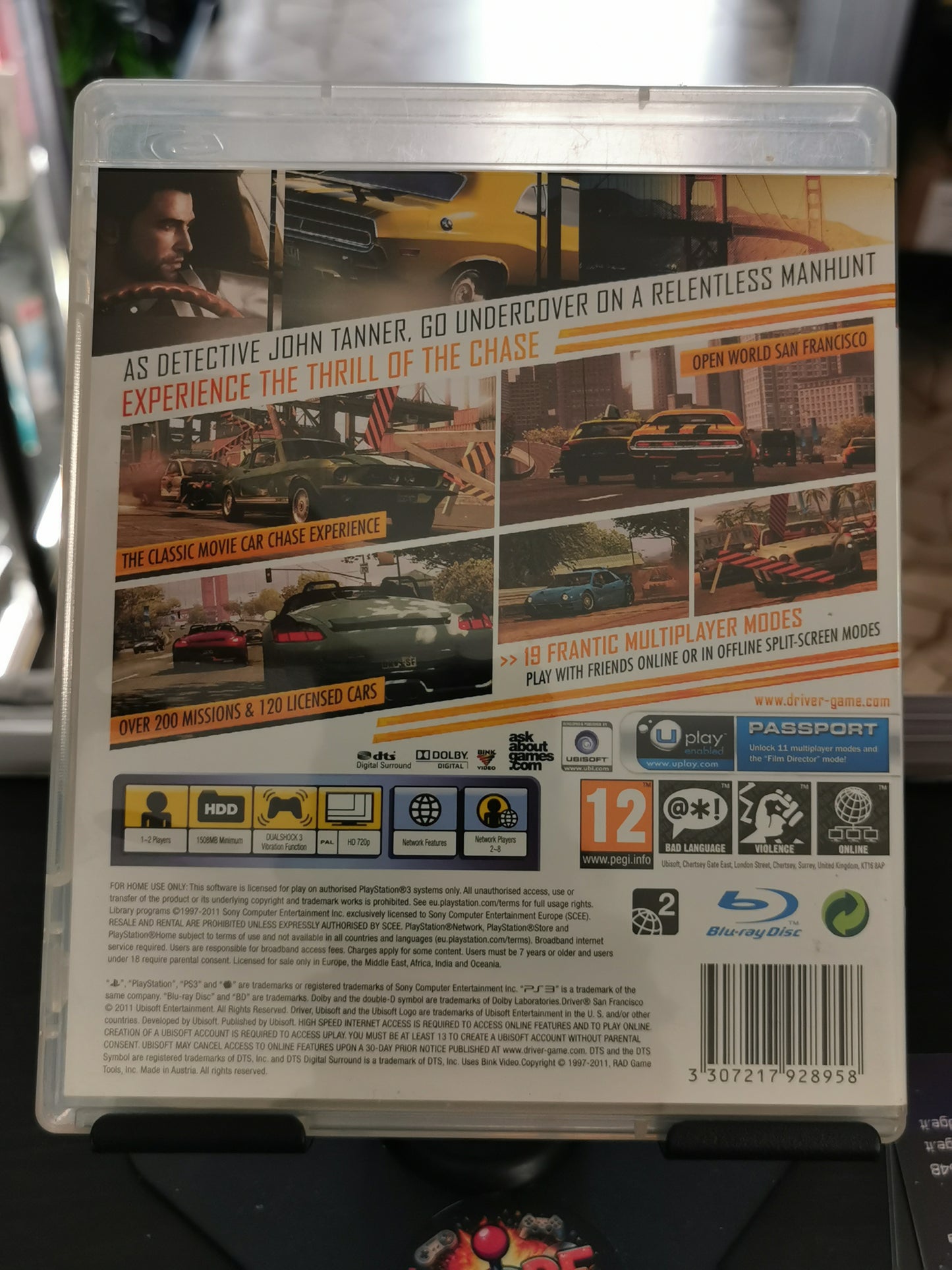Driver: San Francisco (PS3) - No Manuale - UK