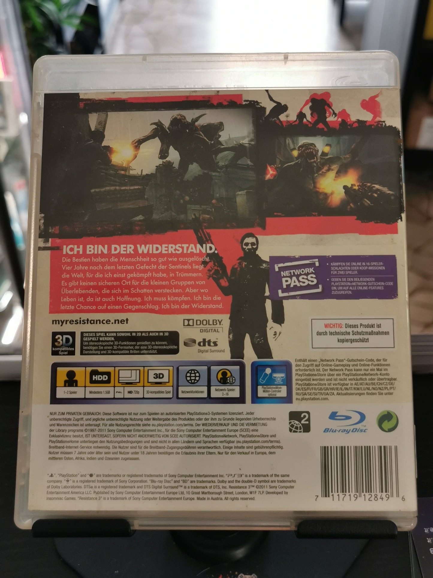 Resistance 3 (PS3) - Senza Manuale