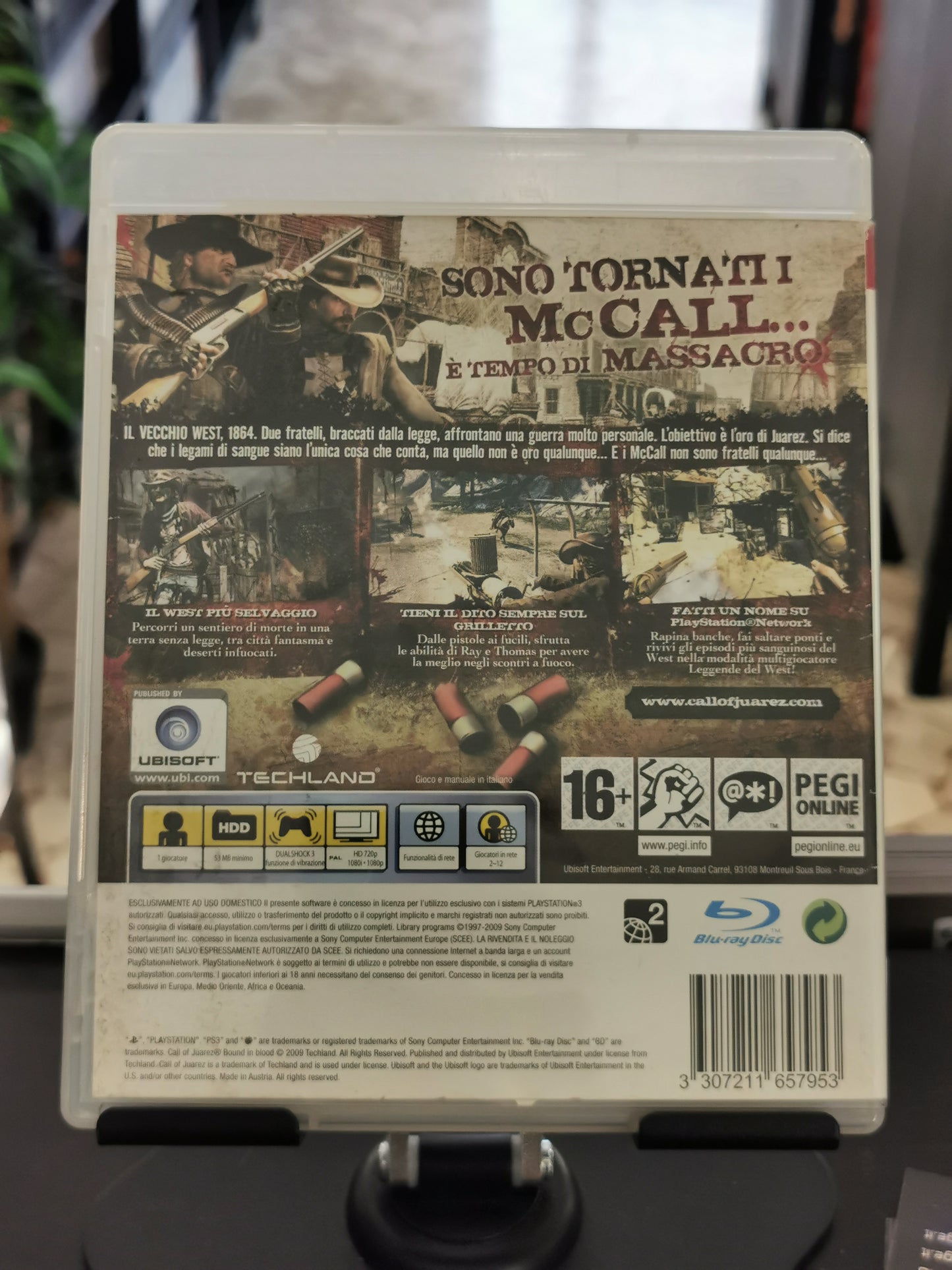Call of Juarez: Bound in Blood (PS3) - No Manuale