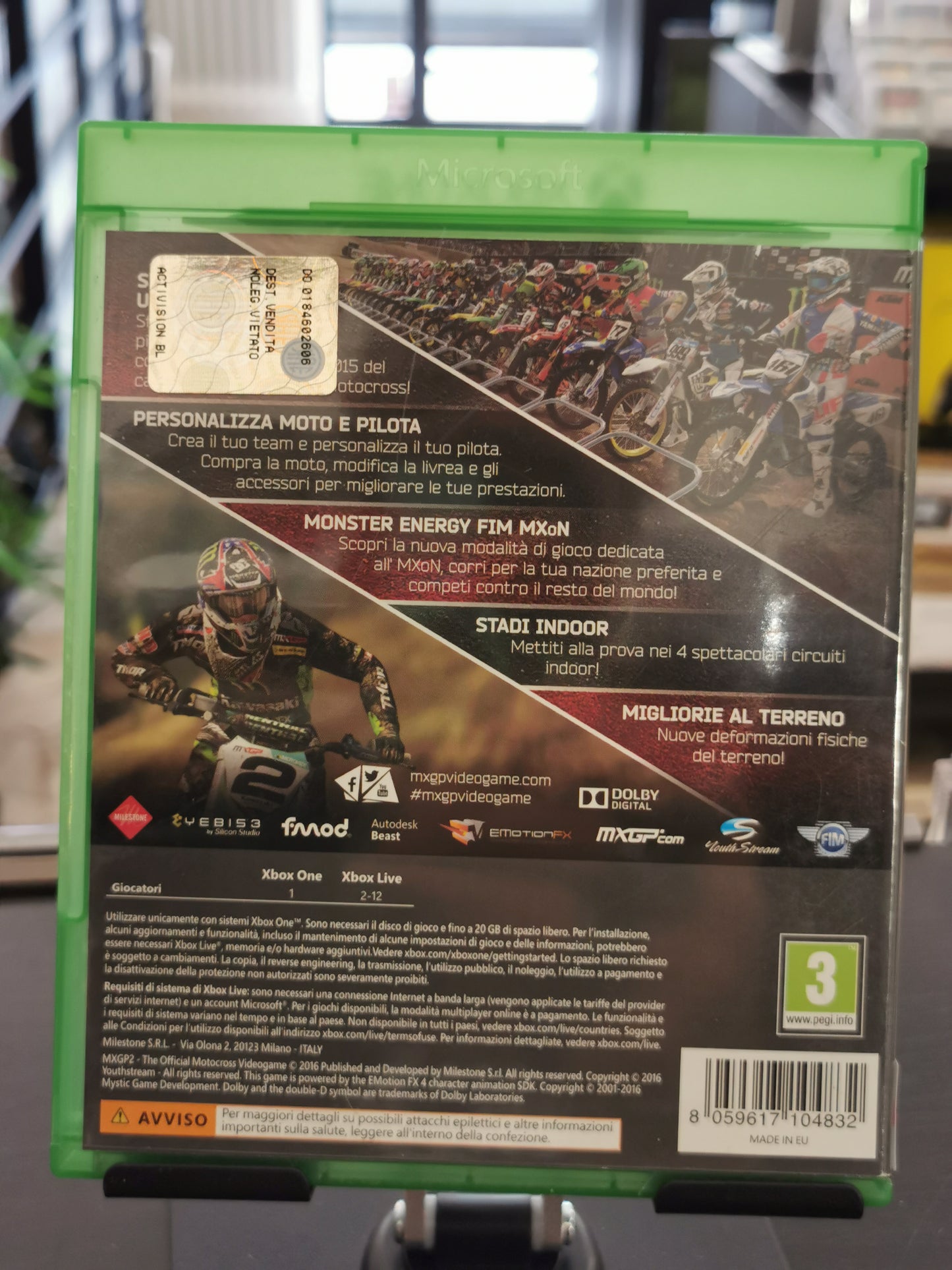MXGP 2: The Official Motocross Videogame (Xbox One)
