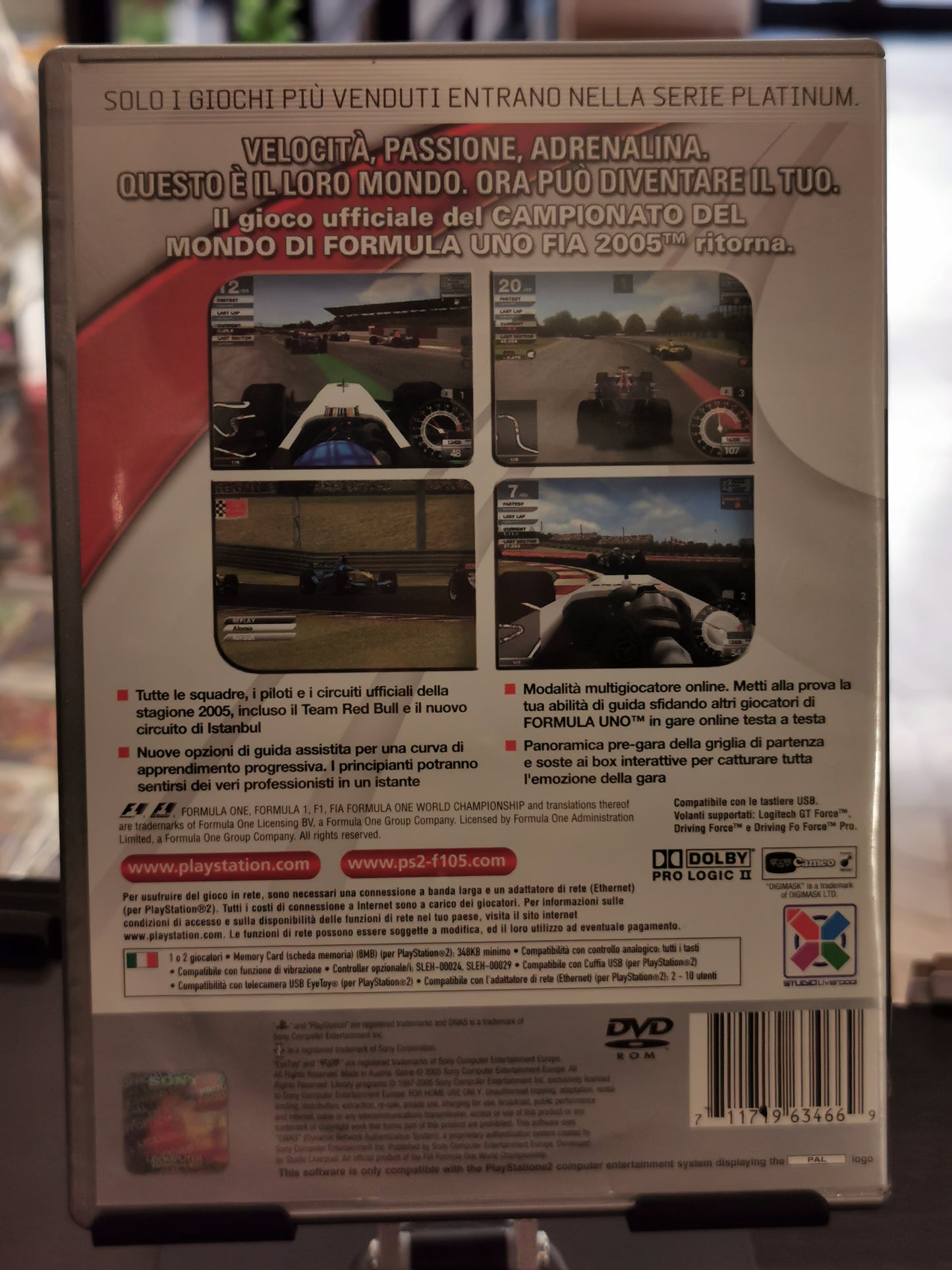Formula One 05 (PS2) - Platinum