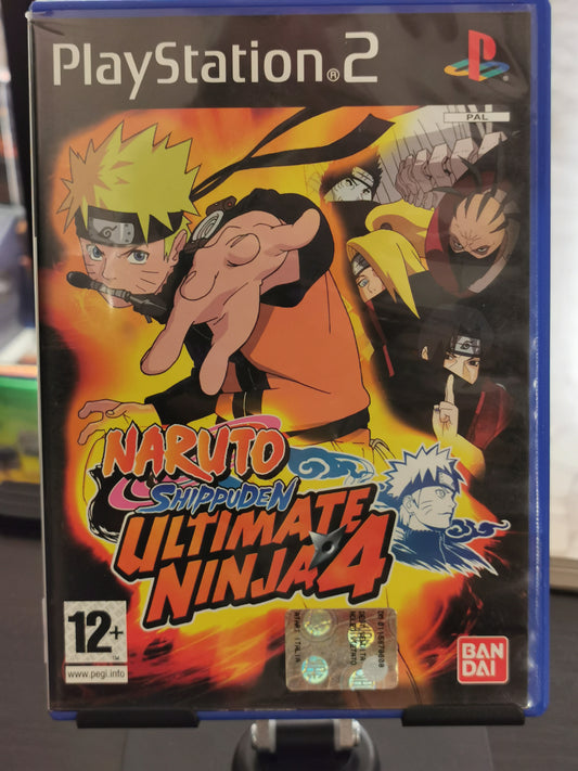 Naruto Shippuden: Ultimate Ninja 4 (PS2)