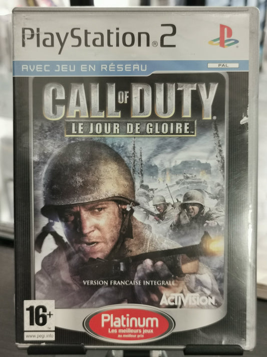 Call of Duty: Le Jour de Gloire (PS2) - Platinum