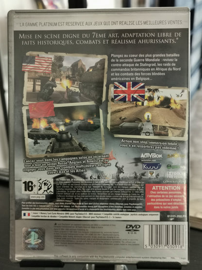 Call of Duty: Le Jour de Gloire (PS2) - Platinum