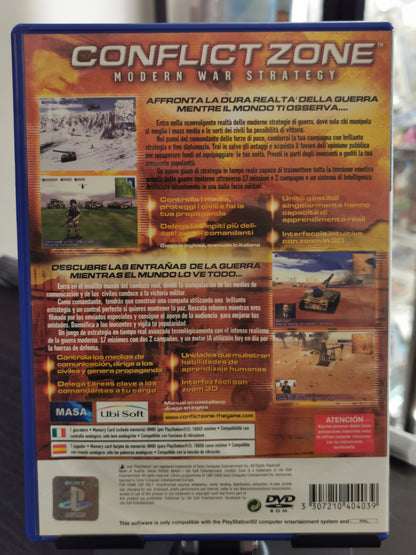 Conflict Zone: Modern War Strategy (PS2)