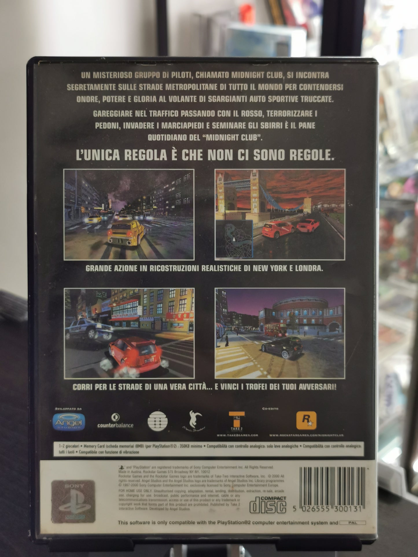 Midnight Club: Street Racing (PS2)