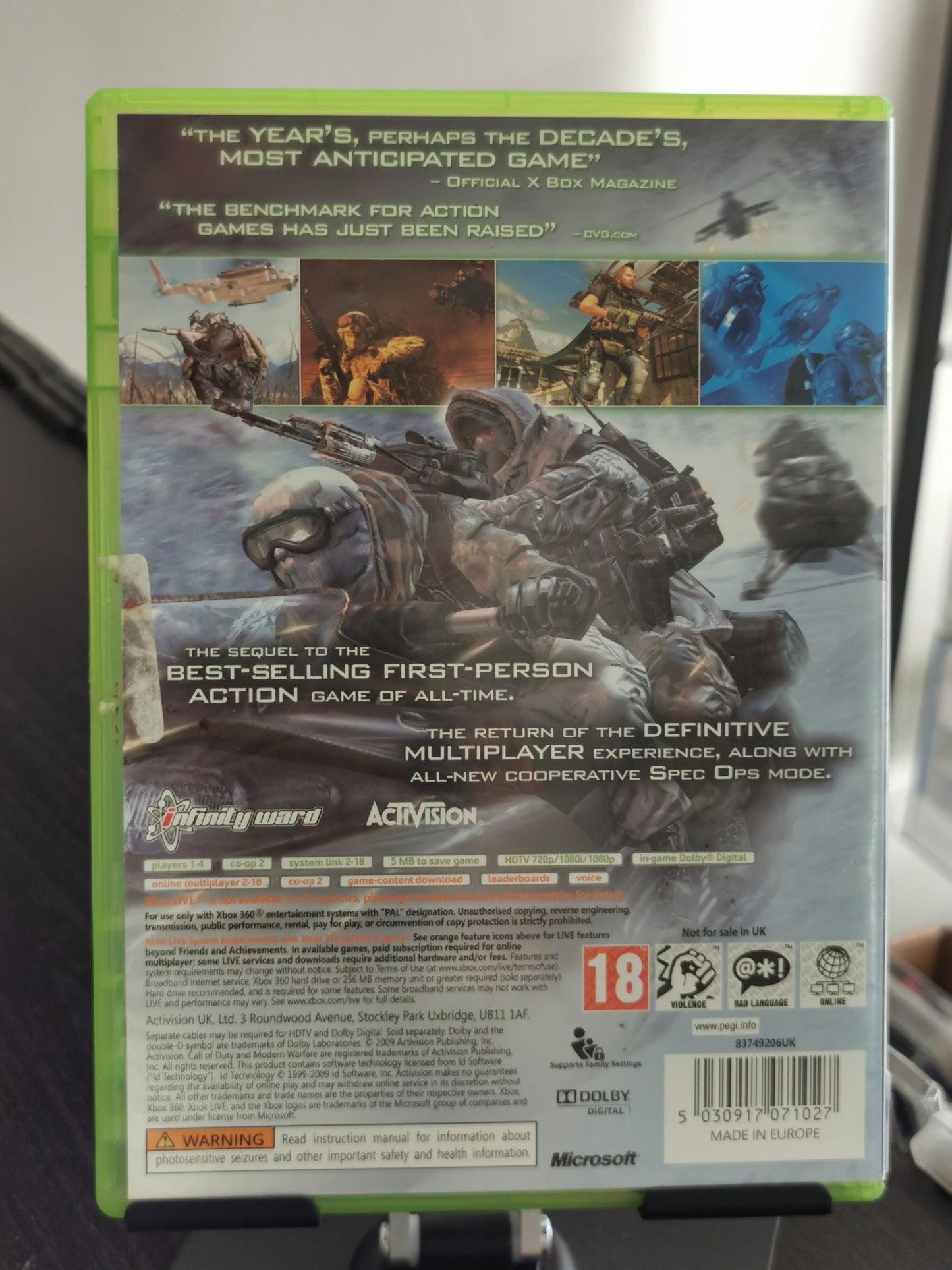 Call of Duty: Modern Warfare 2 (Xbox 360) - ING  - Senza Manuale