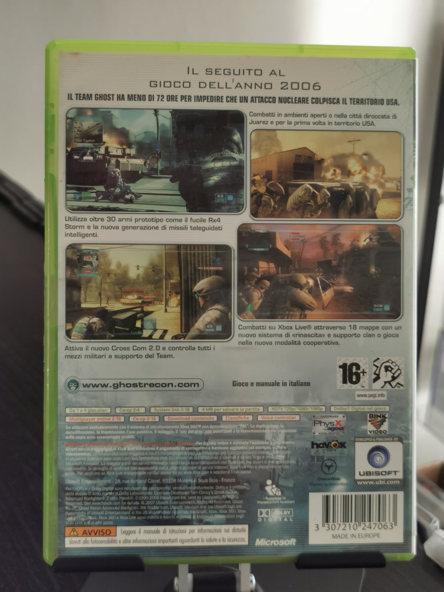 Tom Clancy’s Ghost Recon Advanced Warfighter 2 (Xbox 360)