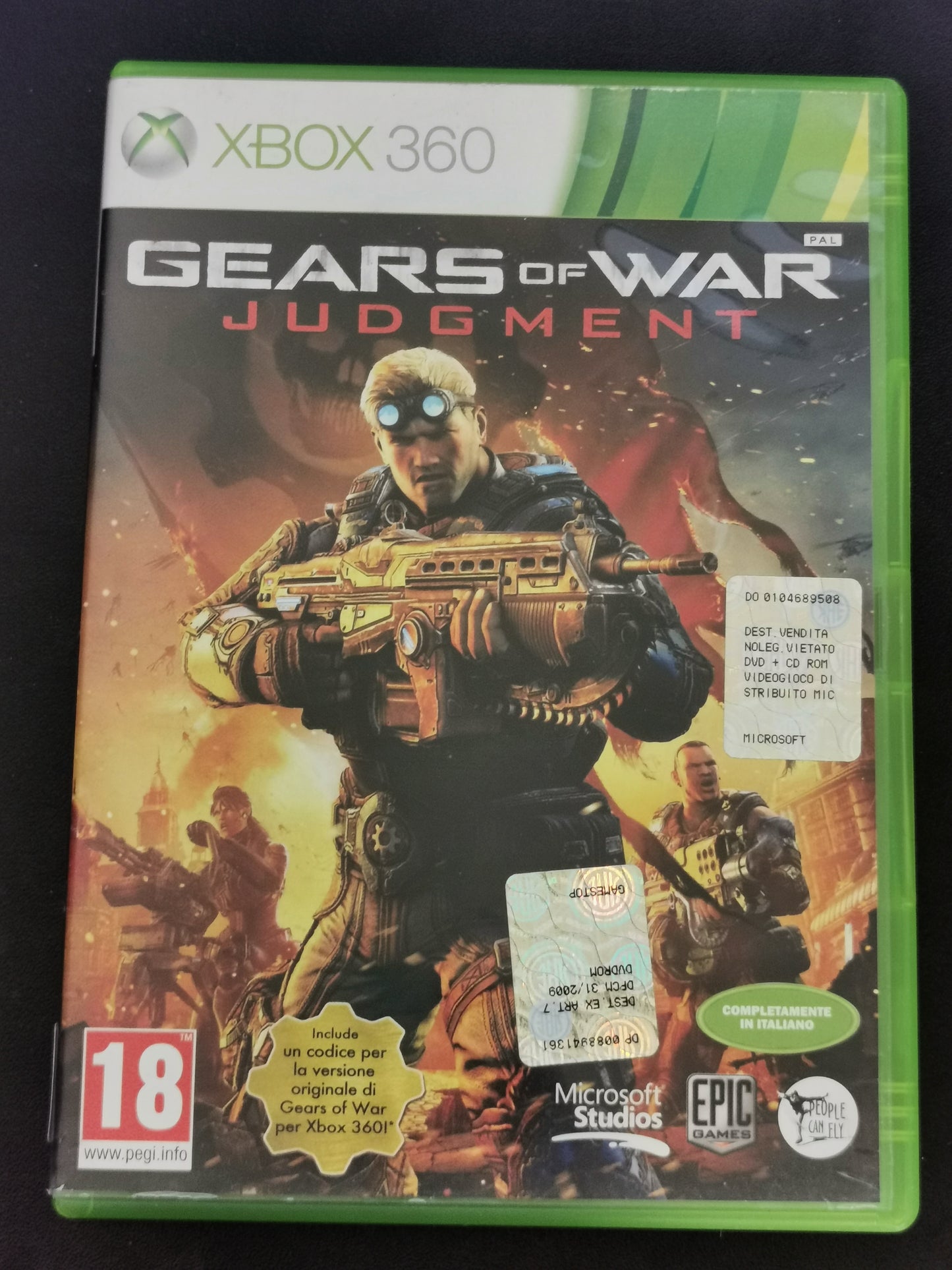 Gears of War: Judgment (Xbox 360) - Senza Manuale