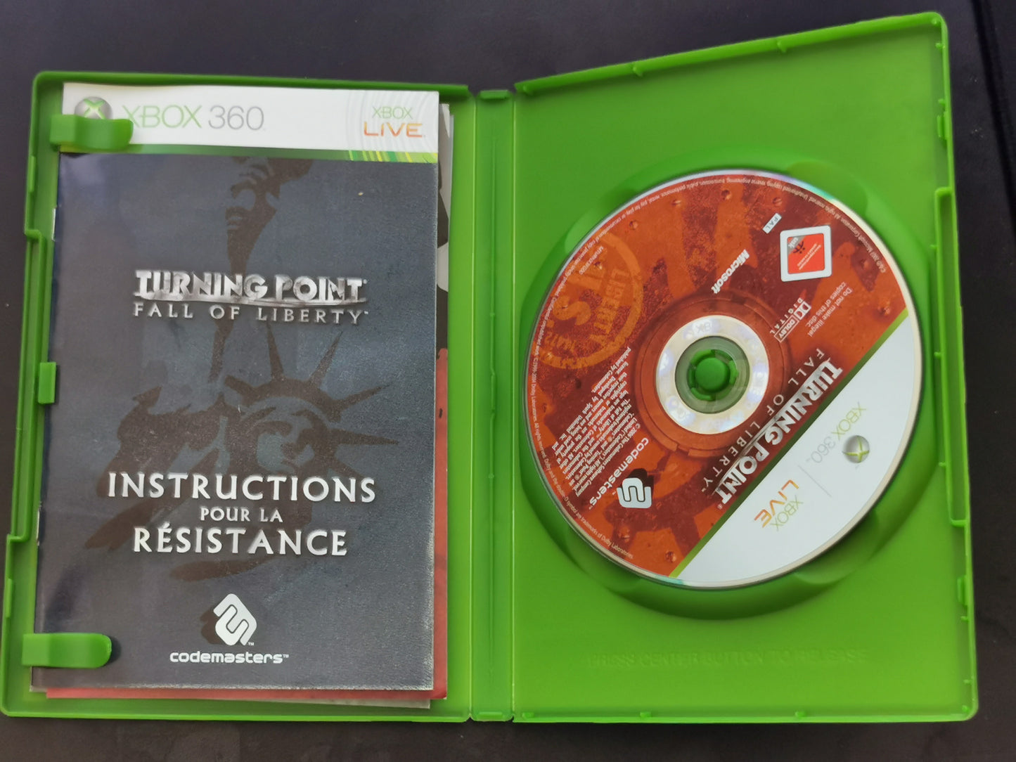 Turning Point: Fall of Liberty (Xbox 360) Fra/Ted
