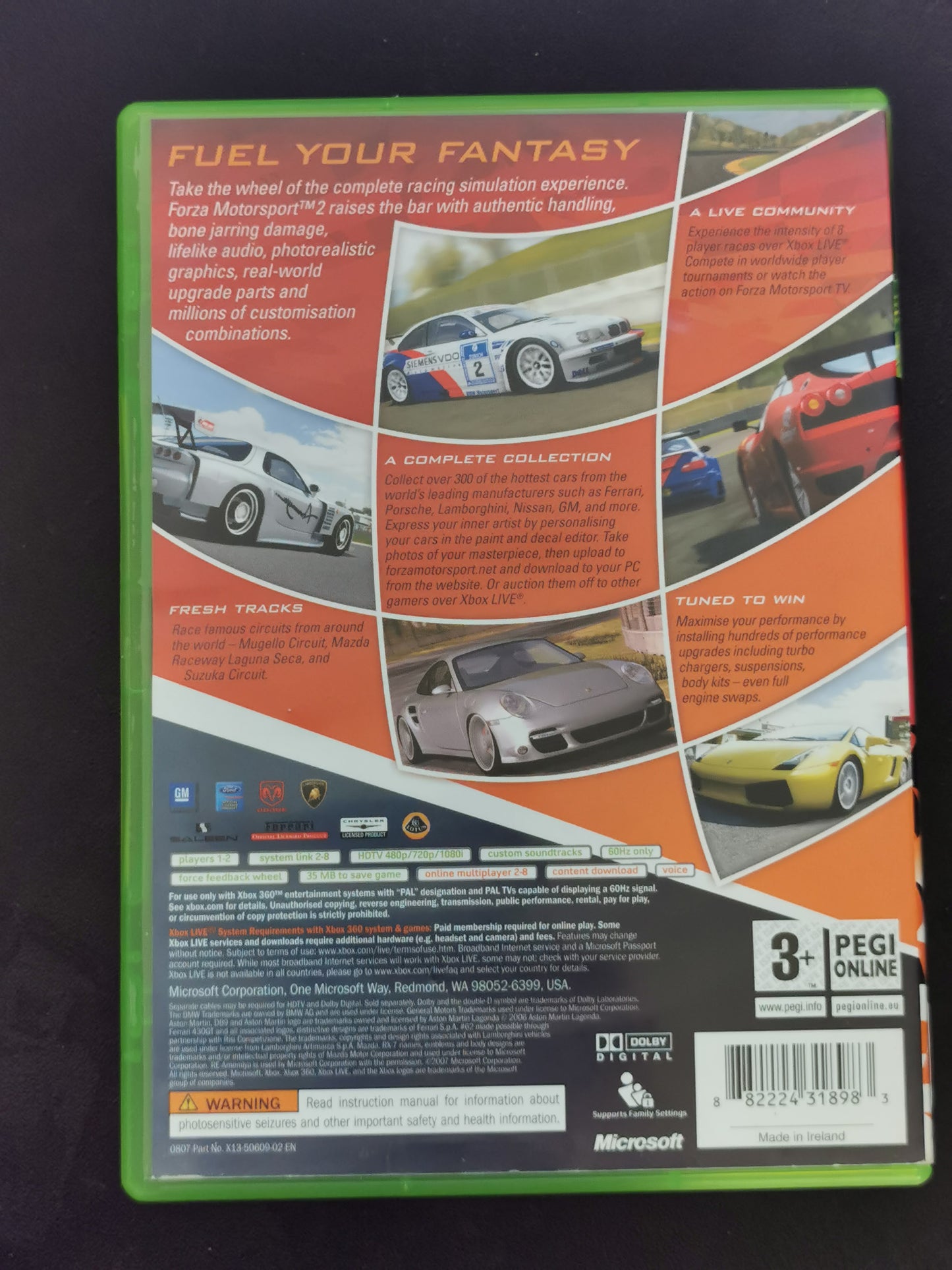 Forza Motorsport 2 (Xbox 360) - No Manuale